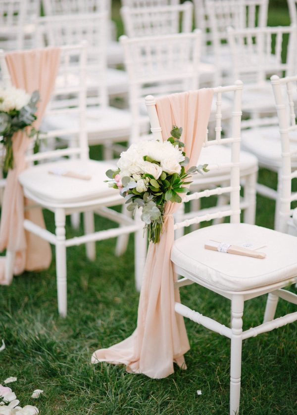 romantic modern fairytale white and blush wedding with acrylic details by soo events