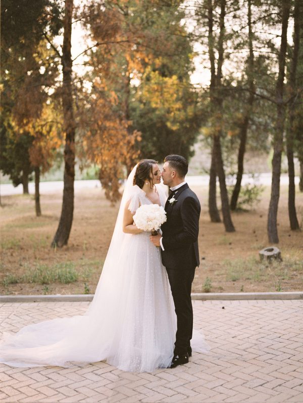 romantic modern fairytale white and blush wedding with acrylic details by soo events