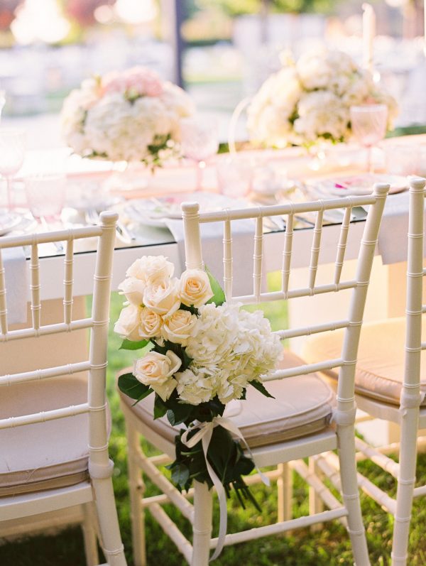 romantic modern fairytale white and blush wedding with acrylic details by soo events