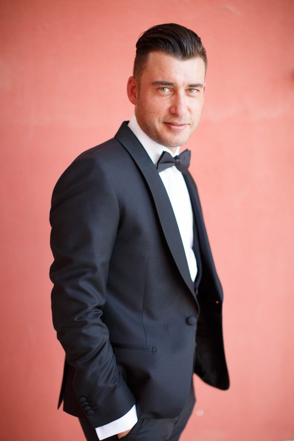 romantic modern fairytale white and blush wedding with acrylic details by soo events