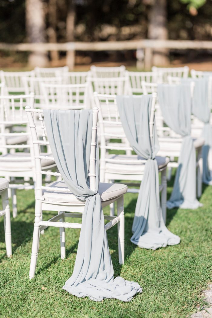 chic light blue and white baptism by soo events