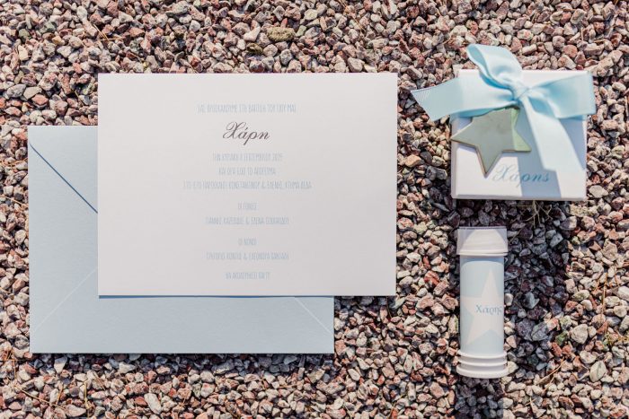 chic light blue and white baptism by soo events