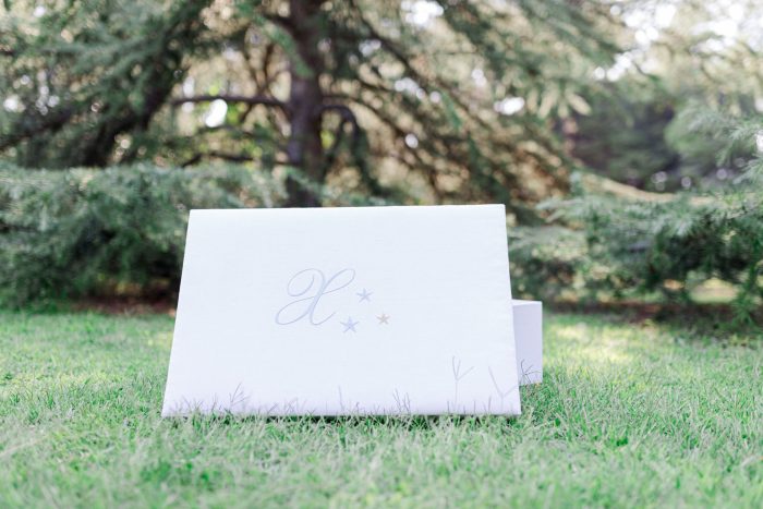 chic light blue and white baptism by soo events